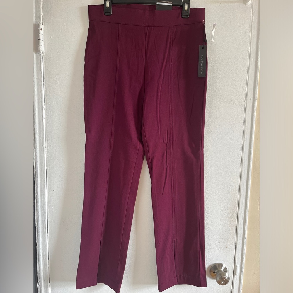 Meg & Margot Burgundy Pants